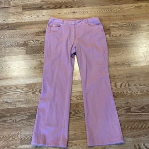 NWT Spanner rose colored jeans pants workwear plus size stretch bootcut